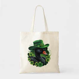 Bolso De Tela Elegancia irlandesa, el cisne negro de San Patrici