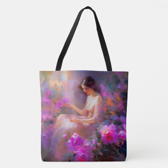 Bolso De Tela Elegancia sensual (Anverso)