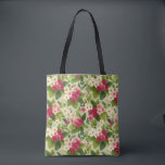 Bolso De Tela Elegant Modern Stylish Botanical Wildflower<br><div class="desc">Elevate your everyday style with this botanical tote bag that captures the essence of a blooming summer garden. The design features a lush pattern of watercolor flowers where vibrant pinks meet deep greenery in a harmonious display of nature. Instead of a simple accessory, you get an original piece of art...</div>