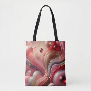 Bolso De Tela Elegante Abstract Art Tote Bag