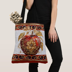Bolso De Tela Elegante Apple para el profesor - Ver atrás