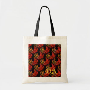 Bolso De Tela Elegante Arte Abstracto Moderno Boho Patrón #503