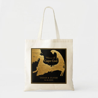 Bolso De Tela Elegante bienvenida de boda en Cape Cod