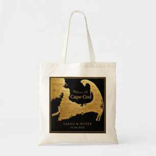 Bolso De Tela Elegante bienvenida de boda en Cape Cod