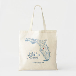 Bolso De Tela Elegante Boda del Lago Alfred Florida