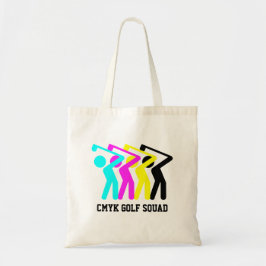 Bolso De Tela Elegante CMYK Golf