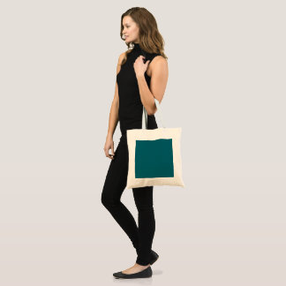 Bolso De Tela elegante color azul turquesa crea