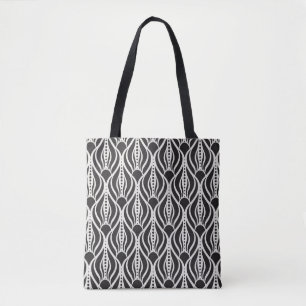 Bolso De Tela Elegante damasco floral, arte nuevo sin costura