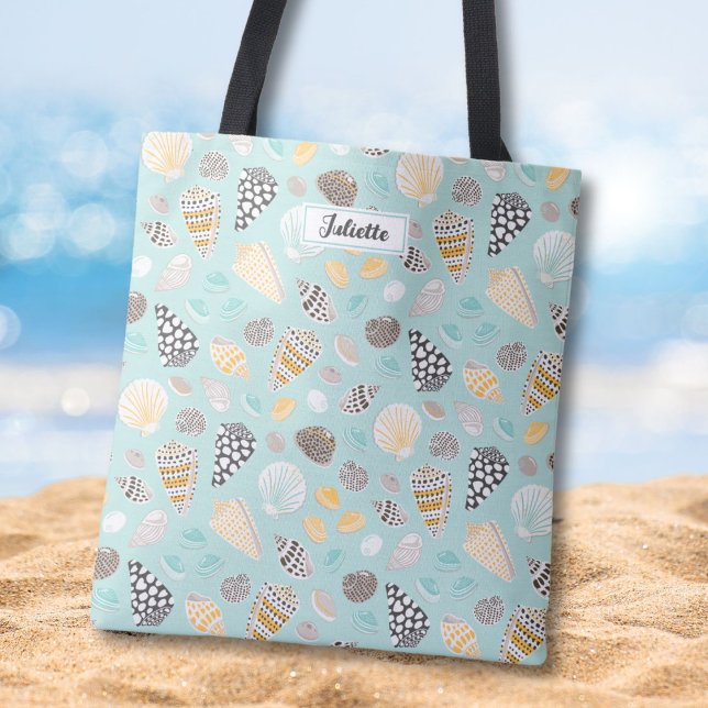 Bolso De Tela Elegante estampado de hierba de mar (Subido por el creador)