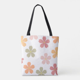 Bolso De Tela Elegante estética floral jumbo tote