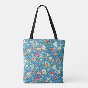 Bolso De Tela Elegante Estilizado Lindo Botánico Floral
