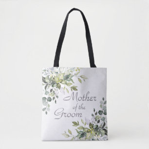 Bolso De Tela Elegante Eucalyptus Greenery Madre del Groom