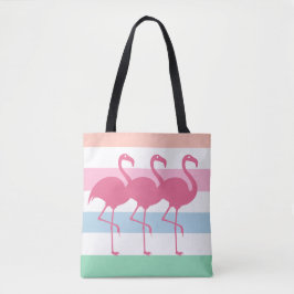 Bolso De Tela Elegante flamenco tropical