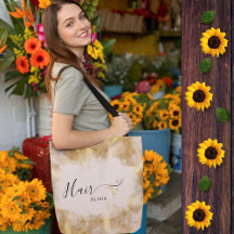 Elegante Hairdresser Gold Scissors Hairstylist Pin