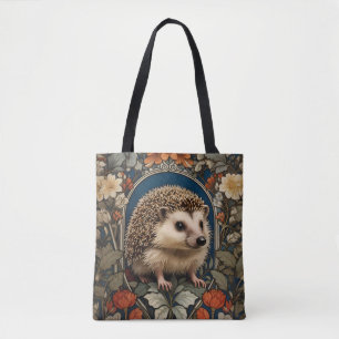 Bolso De Tela Elegante Hedgehog William Morris inspirado