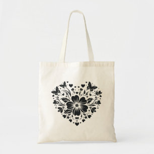 Bolso De Tela Elegante Ilustracion Minimalista