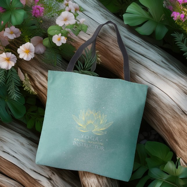 Bolso De Tela Elegante instructor Verde azulado de Mediación de  (Subido por el creador)