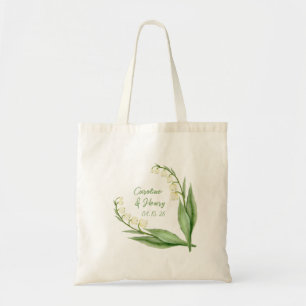 Bolso De Tela Elegante Lily del Boda Personalizado del Valle