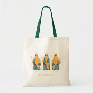 Bolso De Tela Elegante, lindo totebag musulmán - Hola Amatullah 