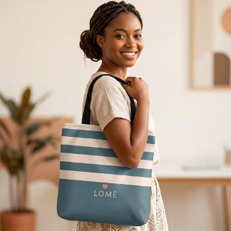 Bolso De Tela Elegante Lomé Togo Lugar Favorito Personalizado en