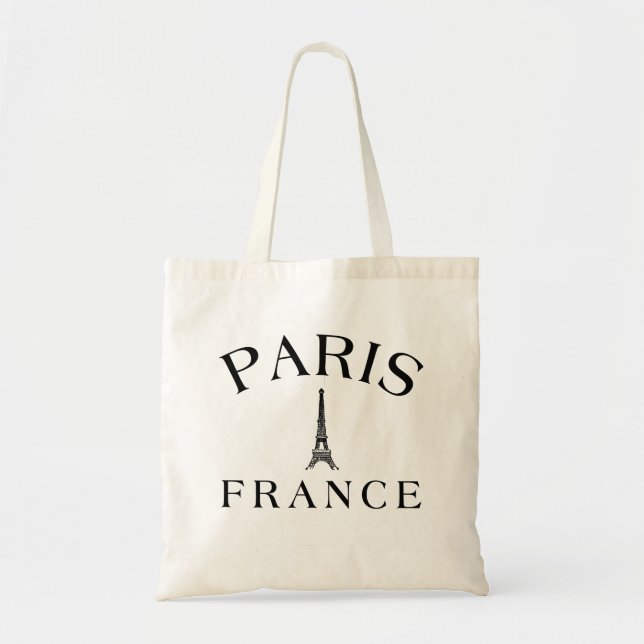 Bolso De Tela Elegante Moda simple PARIS (Frente)