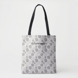 Bolso De Tela Elegante Monocromo "Morgan" Personalizado