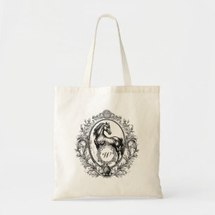 Bolso De Tela Elegante Monograma ecuestre de lujo