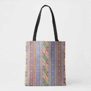 Bolso De Tela elegante patrón étnico