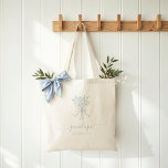 Bolso De Tela Elegante regalo de la fiesta de novias personaliza<br><div class="desc">Haz que tu fiesta de bodas sea inolvidable con nuestro bolso de regalo para la fiesta de novias fortuna! Estos totes personalizados añaden elegancia y encanto a su celebración al presentar nuestro arco dibujado a mano y nuestro hermoso ramo de flores. Moda, práctica, y diseñada con un toque personal, son...</div>