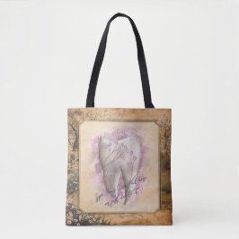 Bolso De Tela Elegante regalo odontológico antiguo de moda