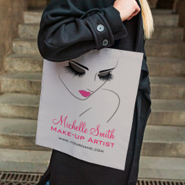 Bolso De Tela Elegante salón de belleza con extensión de ceniza