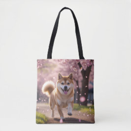 Bolso De Tela Elegante Shiba Inu Tote Bag