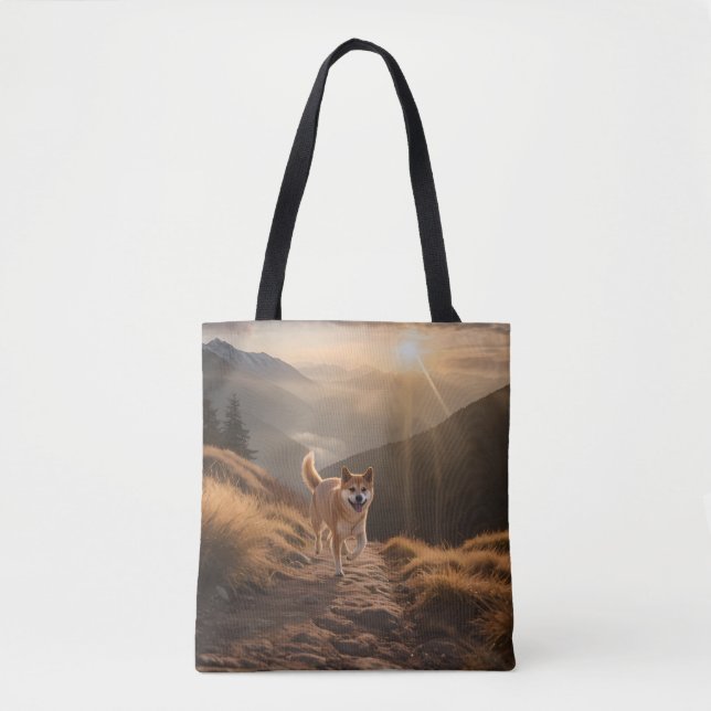 Bolso De Tela Elegante Shiba Inu Tote Bag (Anverso)