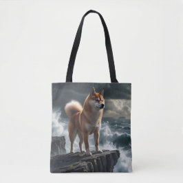 Bolso De Tela Elegante Shiba Inu Tote Bag