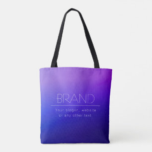 Bolso De Tela Elegante texto editable y color morado moderno des