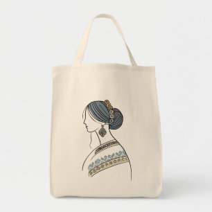Bolso De Tela Elegante Tote de arte folclórico ucraniano