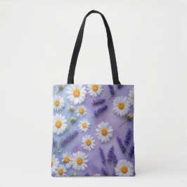 Bolso De Tela Elegante Tote púrpura Pastel