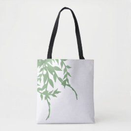 Bolso De Tela Elegante vegetación