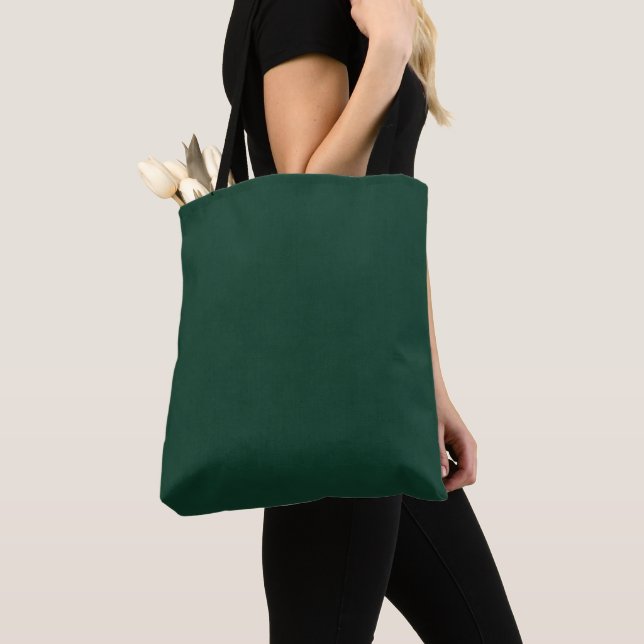Bolso De Tela Elegante Verde  (Detalle)
