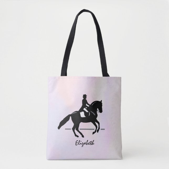 Bolso De Tela Elegante Viajero con fondo acuático (Anverso)