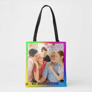 Bolso De Tela Elegantes Abuelos Abuelos Abuelos Regalo de fotogr