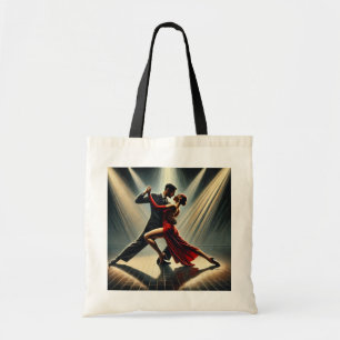 Bolso De Tela Elegantes bailarinas de tango y danza en pareja
