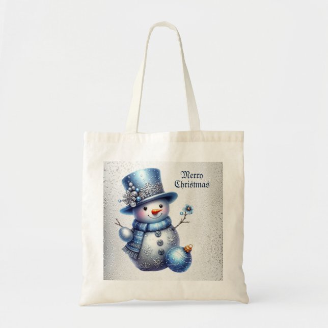 Bolso De Tela Elegantes vacaciones de invierno para Navidades de (Frente)