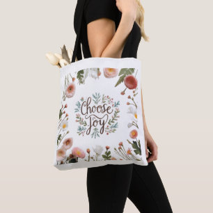 Bolso De Tela Elegir alegría