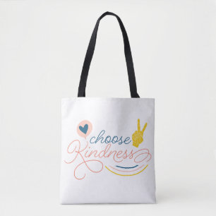 Bolso De Tela Elegir amabilidad