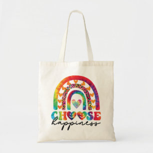 Bolso De Tela Elegir felicidad