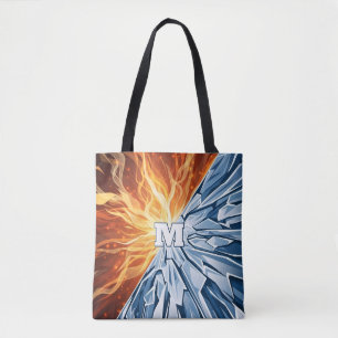 Bolso De Tela Elemental Fuego y Hielo Dinámico