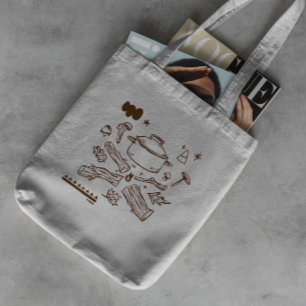 Bolso De Tela Elementos de acampada de otoño