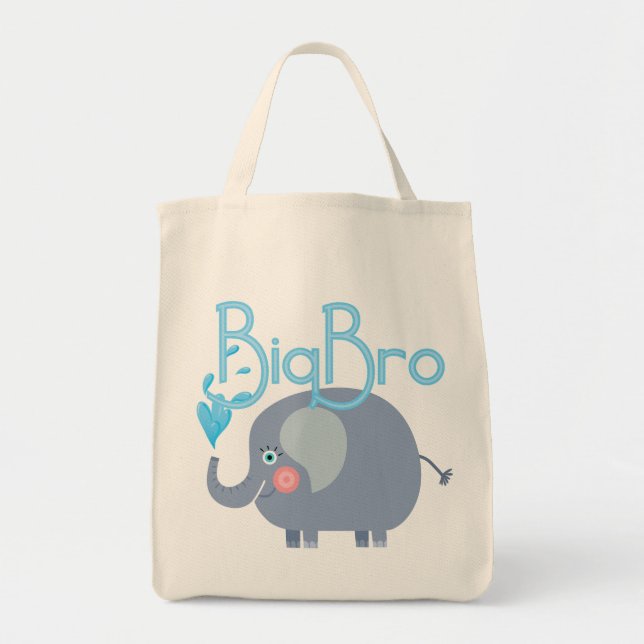 Bolso De Tela Elephant Big Bro (Frente)