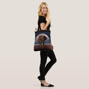 Bolso De Tela Elephant Tote Bag